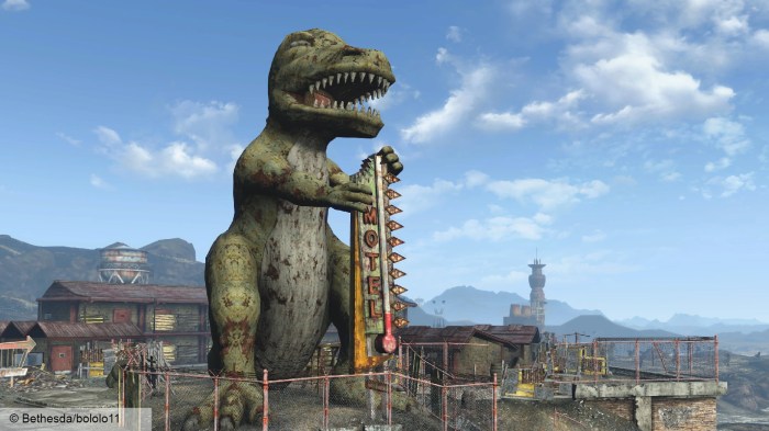Fallout new vegas dinosaur