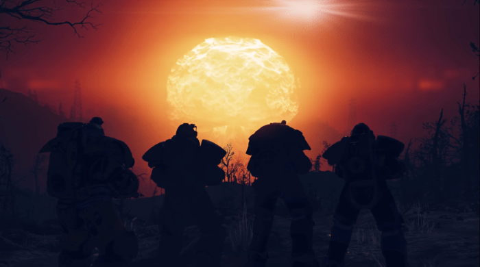 Fallout 76 launching nuke