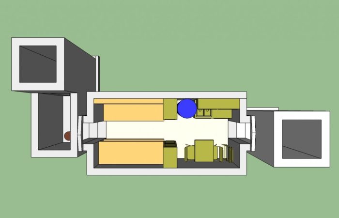 Fallout shelter floor plan