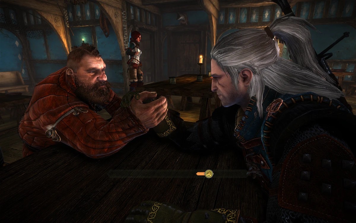 Witcher 2 arm wrestling