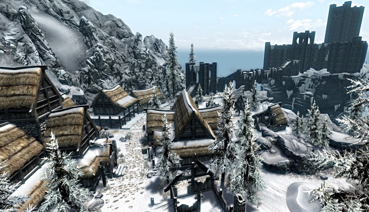 Map of winterhold skyrim