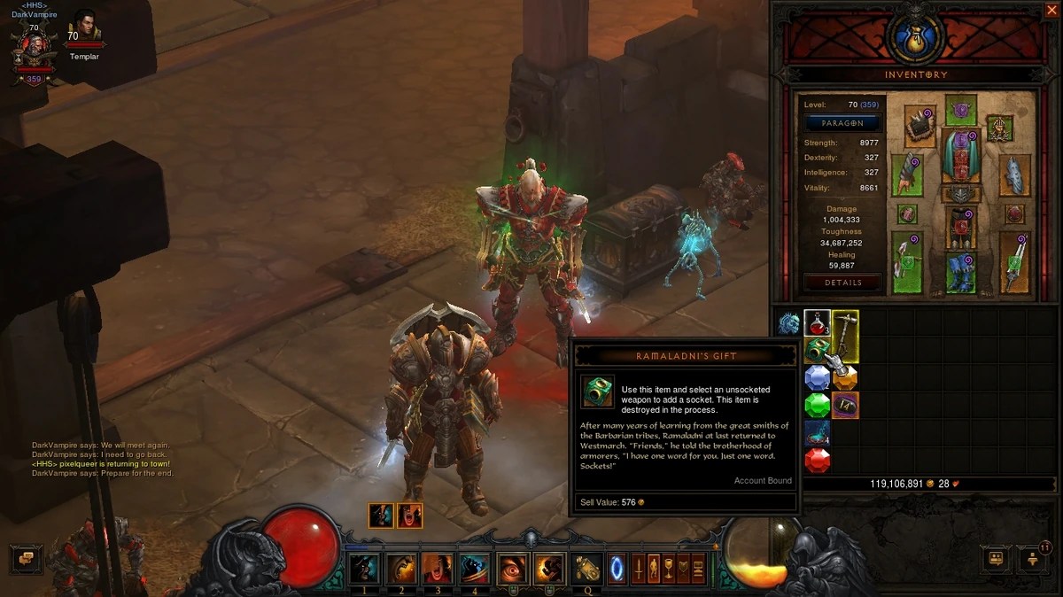 Ramaladni's gift diablo 3