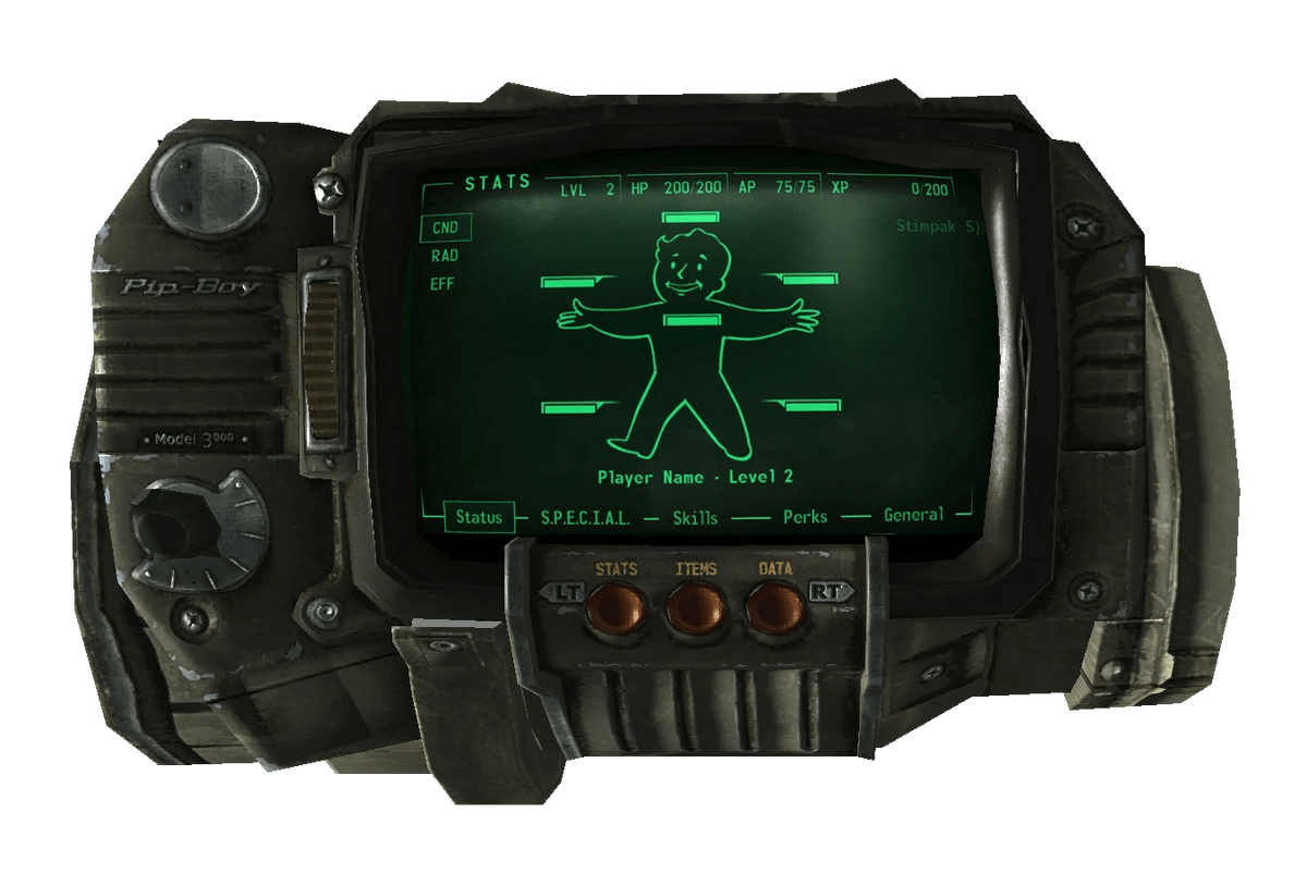 Fallout new vegas pipboy