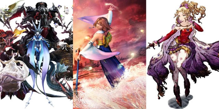 Fantasy yuna final summons summoning most list wiki phoenix ifrit ixion dissidia shiva concept form