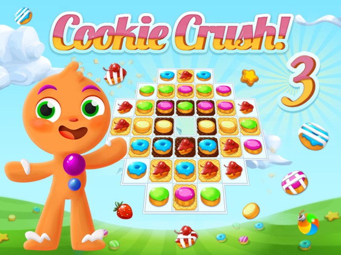 Candy crush cookies game