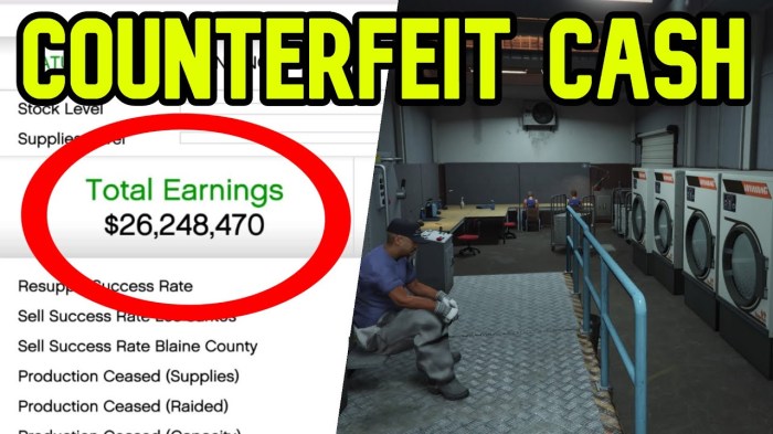 Gta money factory cash counterfeit make biker