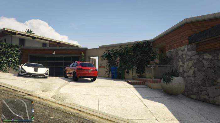 Franklin house gta 5 hood