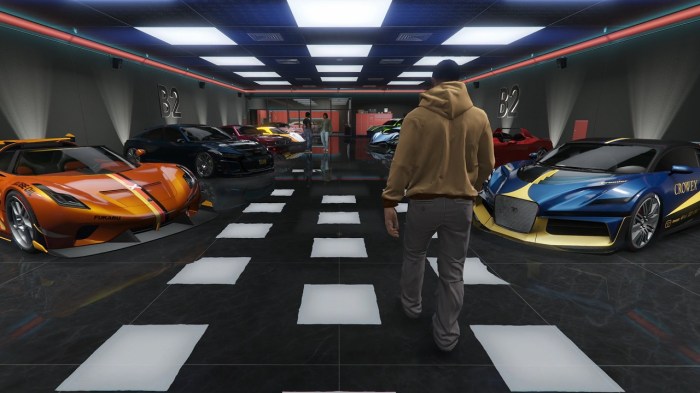 Gta 5 online 50 car garage