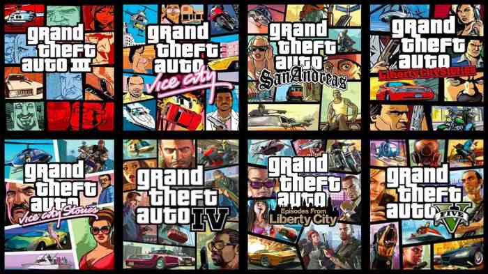 Gta covers theft grand auto game history games various iv years