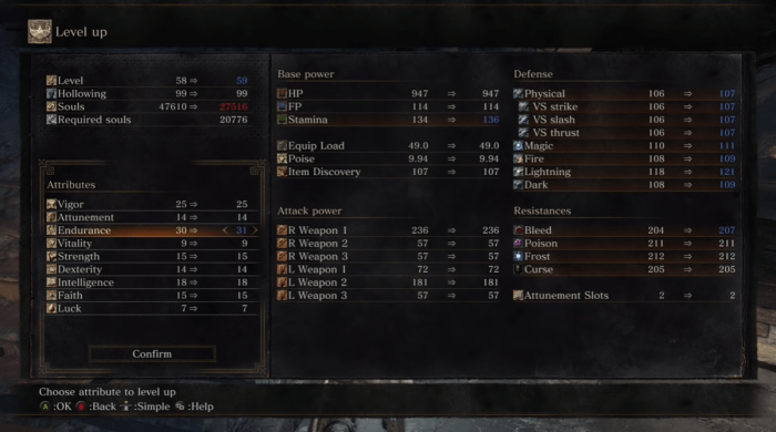 Equip load dark souls 1