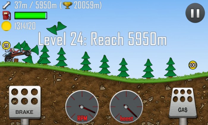 Hill climb cheats android