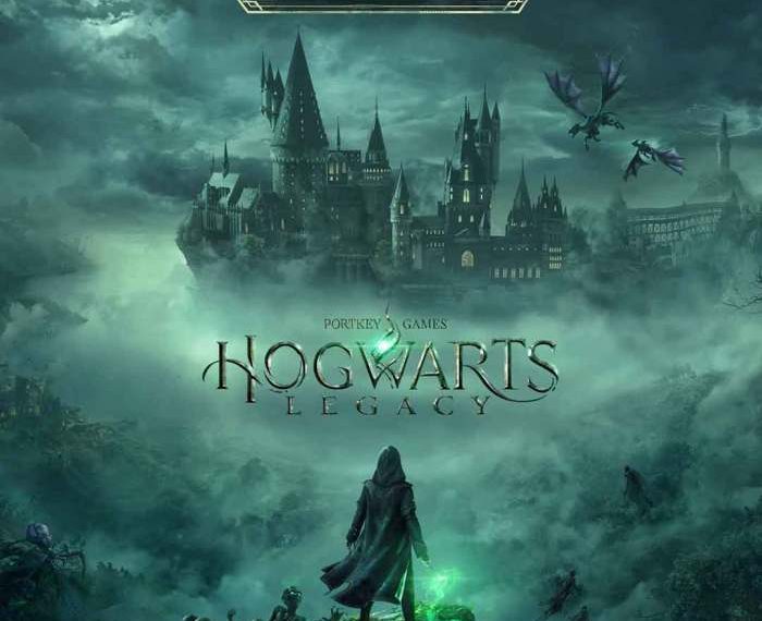 Hogwarts legacy tin poster