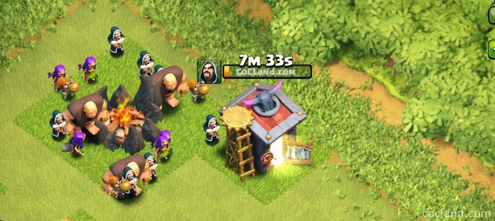 Barracks in clash of clans