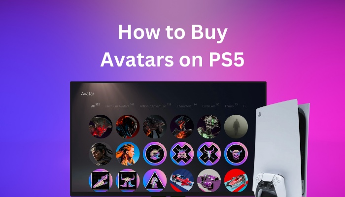 How to find avatars on ps5