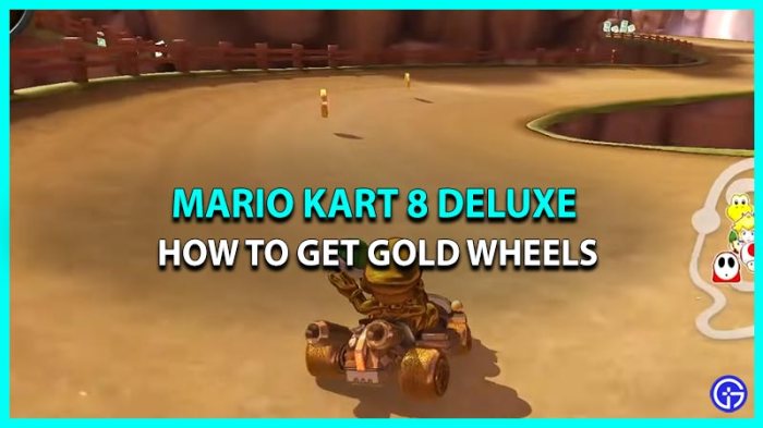 Gold wheels mario kart 8