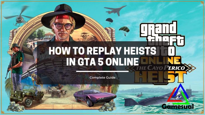 Gta v how to replay heists