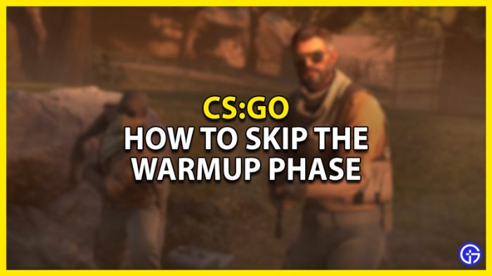 Skip warmup csgo command