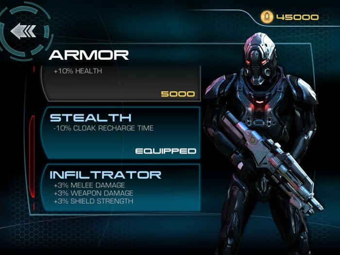 Infiltrator mass effect