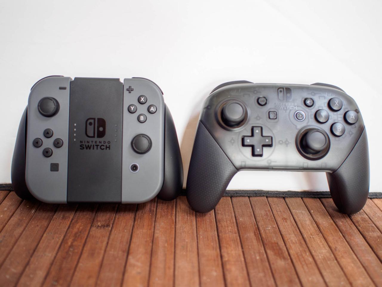 Joy con vs pro controller