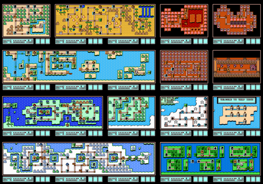 Mario 3 world 7 level 6