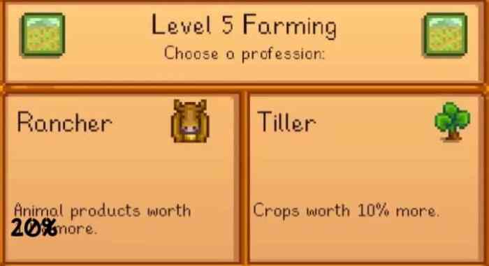 Stardew tiller or rancher