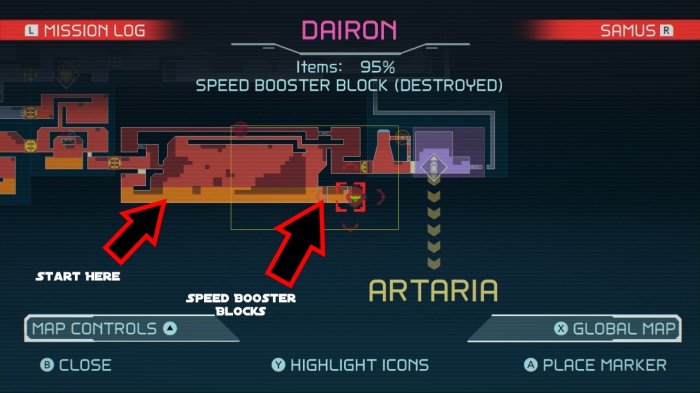 Metroid dread speed boost