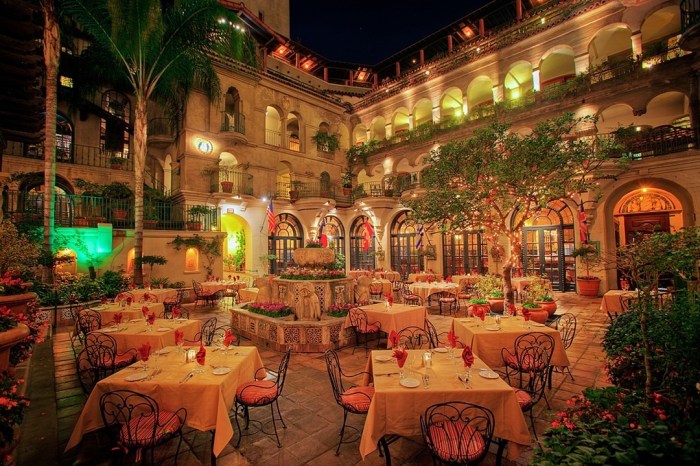 Mission inn hotel spa magnificent checking into afterorangecounty courtyard ornate clock tower four story where