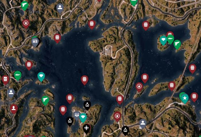 Far cry 6 collectibles map