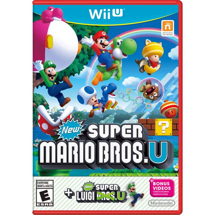 New super mario wii cover