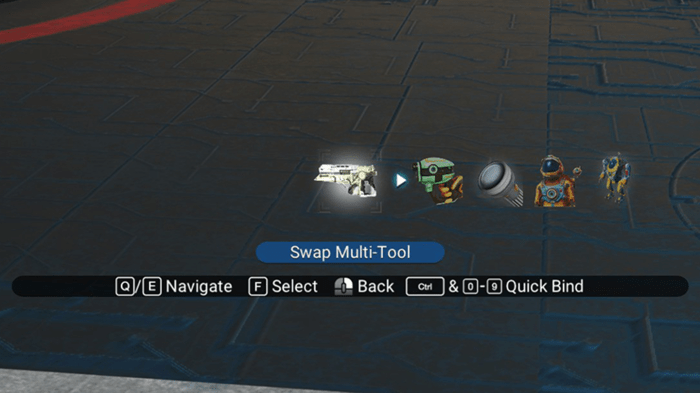How to swap multitools nms