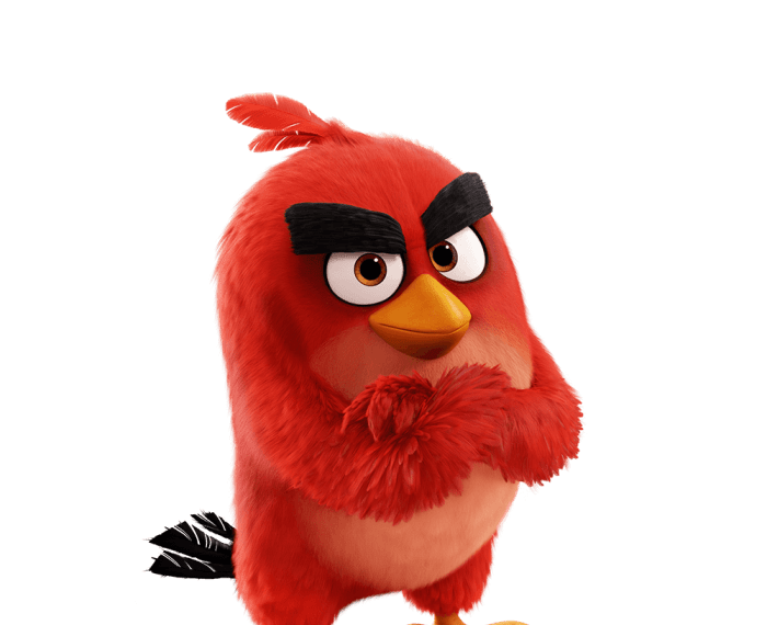 Red bird angry birds