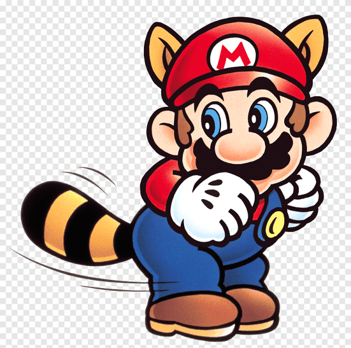 Mario bros 3 raccoon suit