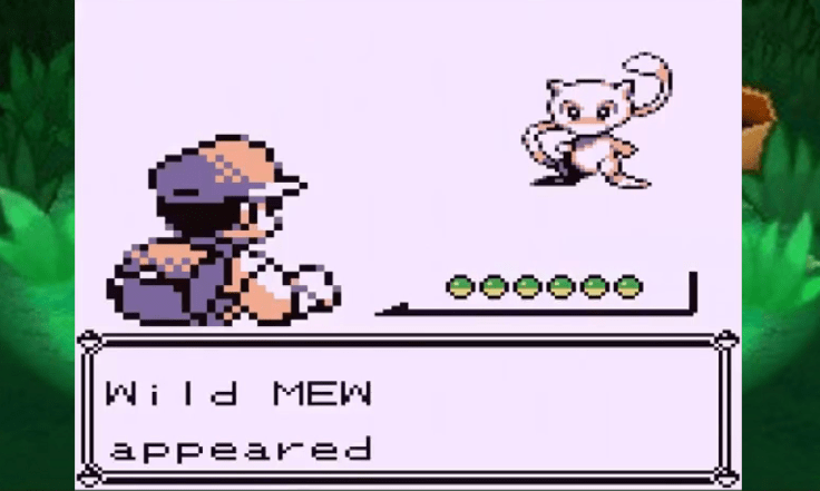 Pokemon yellow mew glitch