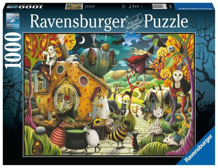 100 piece halloween puzzle