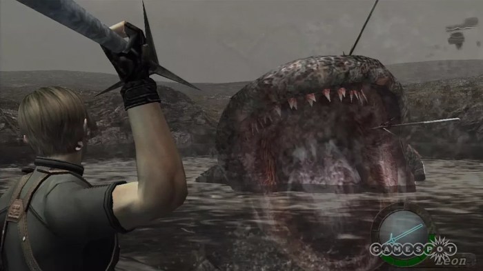 Giant fish resident evil 4