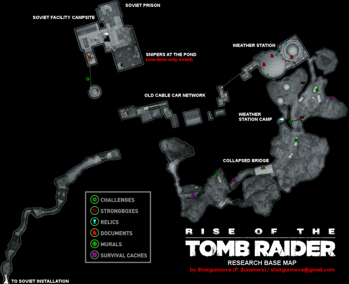 Tomb raider research base