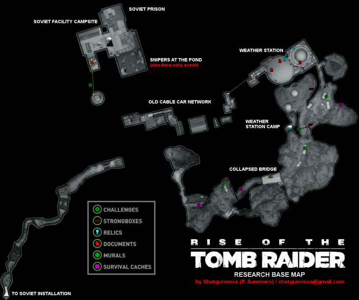 Tomb raider research base