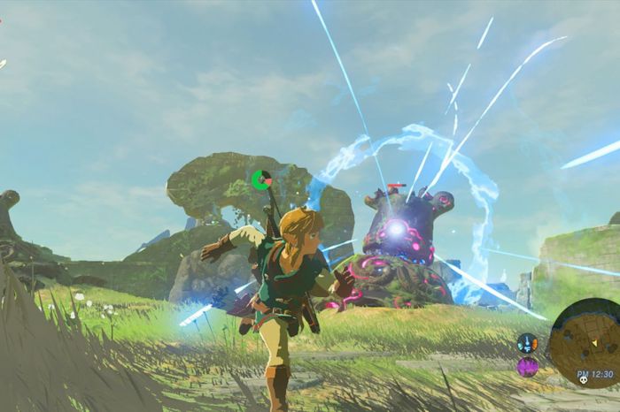 Breath wild combat nintendo zelda tech legend teleportation fans cool find