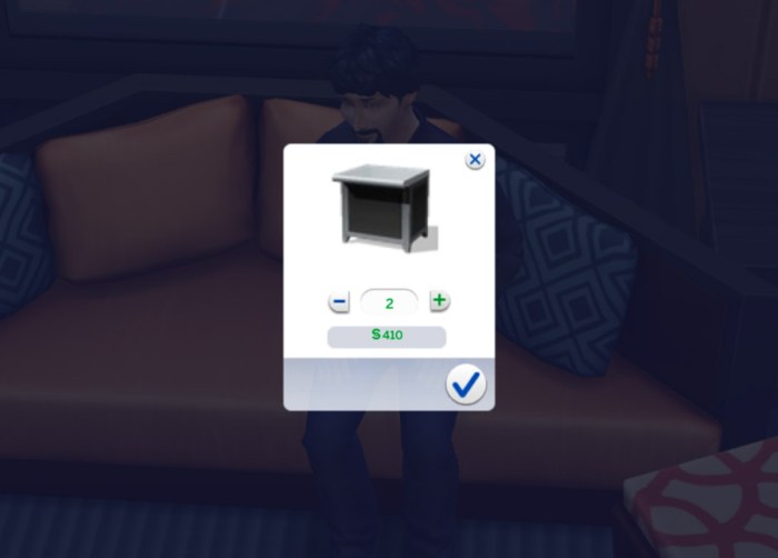 How to stack items sims 4