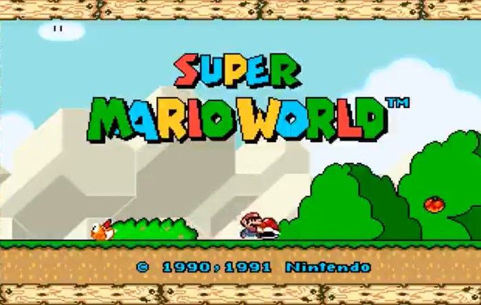 Super mario world world 8