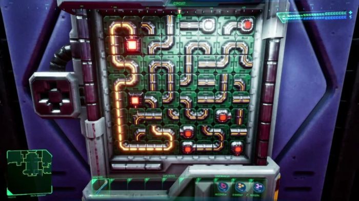 System shock wire puzzle