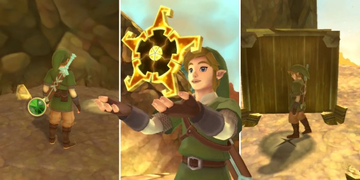 Skyward sword key pieces