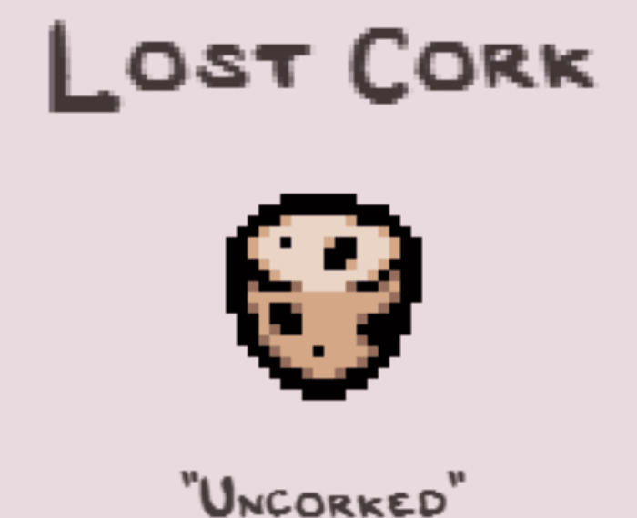 Binding of isaac lost cork