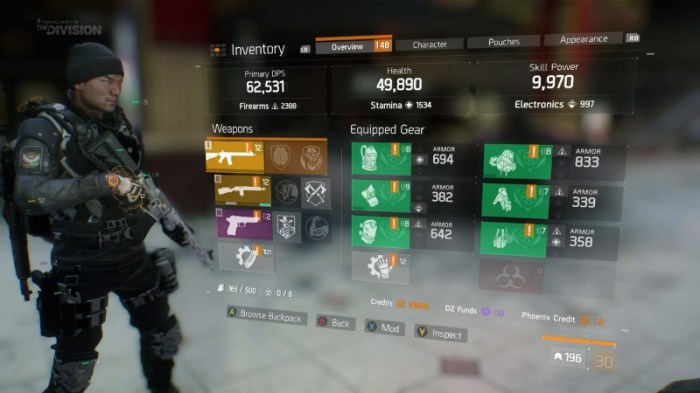 Division gear sets