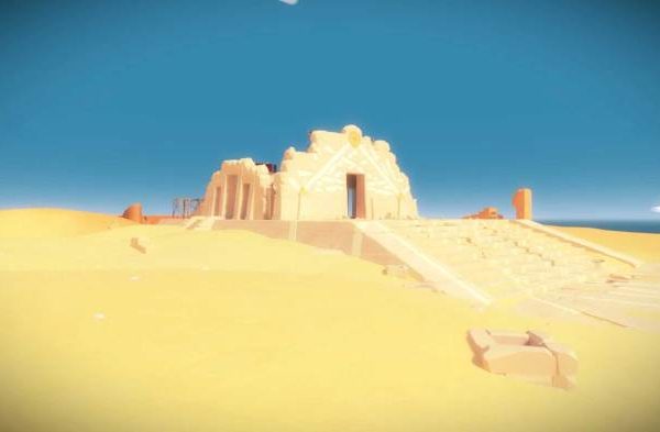 The witness desert ruins