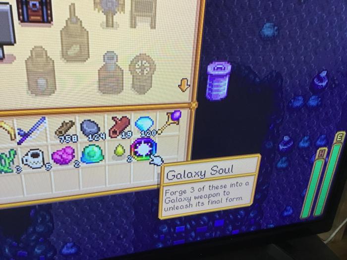 Galaxy soul stardew valley