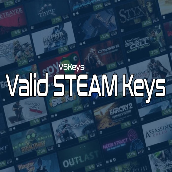 Is valid steam keys legit