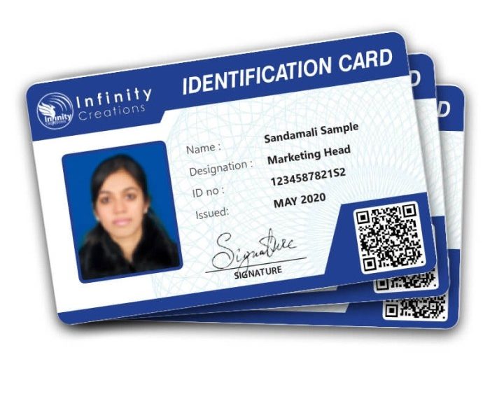 Control warehouse id cards