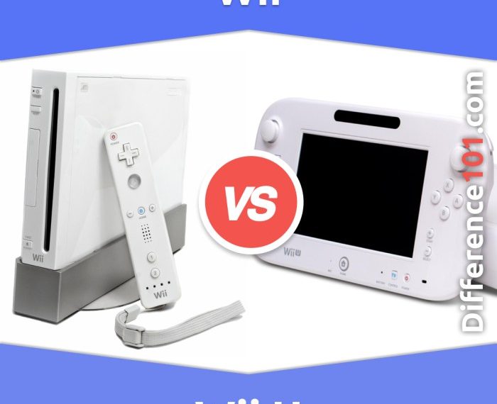 Difference wii and wii u