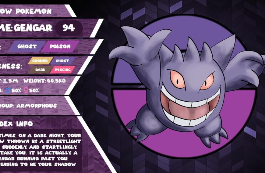 Pokemon heart gold gengar